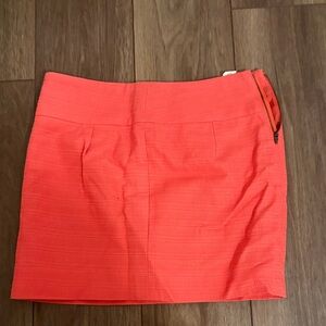 Coral Mini Skirt J Crew